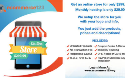 Ecommerce123 is as Easy as 123!